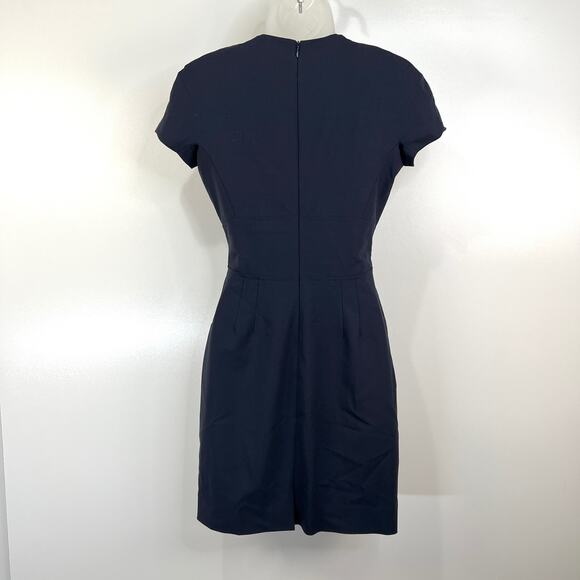 MM Lafleur Emma Mini Dress Navy Blue - Picture 9 of 9